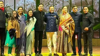 Dance Floor Truce: Kangana, Moitra & Supriya Sule's Filmy Moves Light Up Jindal Wedding - Watch Video