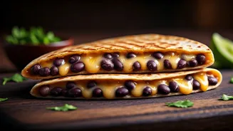 5-Minute Bean Dip Quesadilla: Your Speedy Breakfast Solution!
