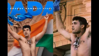 Dada: Rajkummar Rao Recreates Sourav Ganguly's Lord's Shirt Celebration In First Poster, Cricketer Reacts