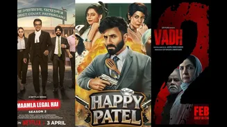 OTT Releases This Week: Happy Patel, Maamla Legal Hai 2, Vadh 2, XO Kitty 3, Bloodhounds 2 And More