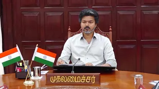 "தமிழ்த் திரையுலகிற்கு மகுடம்!"10 தேசிய விருதுகளை வென்ற தமிழ் சினிமா கலைஞர்களுக்கு முதல்வர் விஜய் வாழ்த்து