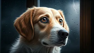 Rainy Weather Can Trouble Pets, Here's Why
