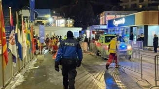 Cough-inducing strange odour forces evacuation at World Economic Forum in Davos | Watch