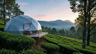 Escape Regular Crowds Booking Private Geodesic Glamping Pods In Munnar