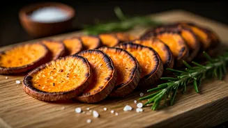 Bake Sweet Potato Slices For A Perfect Crispy Snack