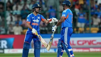 India set new record for fastest team 50 in T20Is