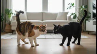 Why rushed introductions trigger territory aggression in newly adopted rescue apartment cats