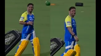 [Watch] Young fans wearing RCB jerseys request MS Dhoni for an autograph, former India captain's reaction