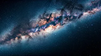 The Milky Way Starlight Reaching Us Is Centuries Old