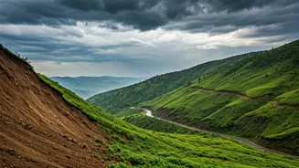 Monsoon Hills Are A Beauty-And-Risk Combo