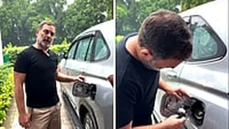 Congress MP Rahul Gandhi Targets Centre's E20 Fuel Policy, Alleges Losses To Consumers | Video