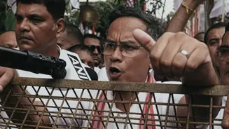 Vote chori protest in several states: Gaurav Gogoi, others detained