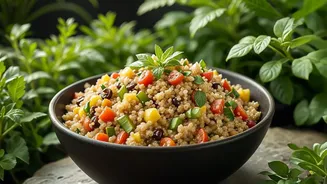 Pairing whole grains with legumes ensures complete amino acid availability for vegetarian recovery