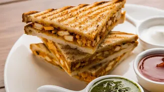 Grilled Paneer And Capsicum Sandwiches Bring Smoky Flavours To Quick Home-Cooked Lunches