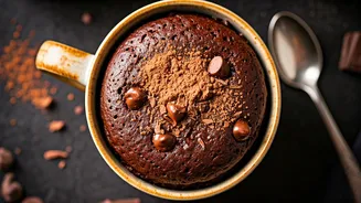 Why This Double Chocolate Mug Cake Is Highly Shared
