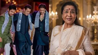 Khan trio honor Bhosle in 'Asha Forever' led by Rahman