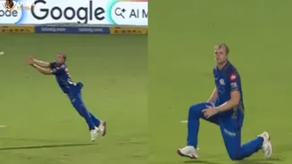 Corbin Bosch pulls off sensational one-handed blinder to dismiss Rovman Powell at Eden Gardens