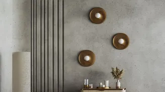 Festive Living Room Decor Hacks Feature Sustainable Brass Lamps And Local Flowers