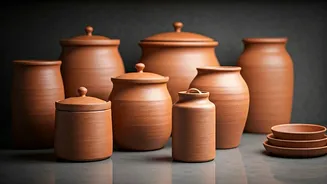 Why Urban Home Kitchens Are Obsessed With Terracotta Storage Jars