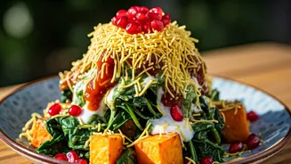 Shakarkand Palak Patta Chaat Is The Ultimate Snack