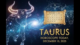 Taurus Horoscope Today, December 15, 2025