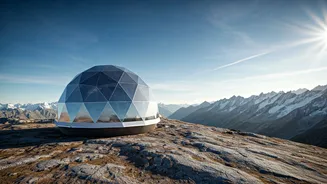 High Altitude Geodesic Domes Command Highest Social Media Hits