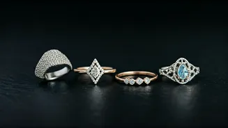 Sparkle & Shine: 4 Chic 925 Silver Rings for Every Style