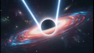 How real-time telescope feeds monitor light emissions from activated black hole