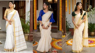 Onam 2026: Best gold jewellery designs to style with your traditional Kasavu saree