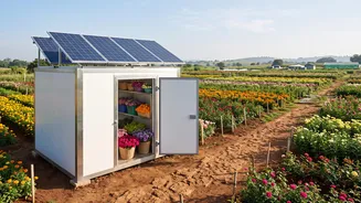 Solar cold storage aids Bengaluru farmers