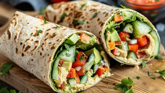 You must try this spicy avocado wheat wrap (recipe inside)