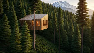 Uttarakhand Pine Ranges Host Stunning Eco-Friendly Mountain Treehouses