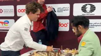 Watch: Magnus Carlsen Slams Table in frustration as Arjun Erigaisi beats him in Blitz Championship