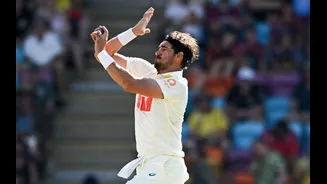 Mitchell Starc becomes all-time highest wicket-taker among left-arm bowlers in Tests