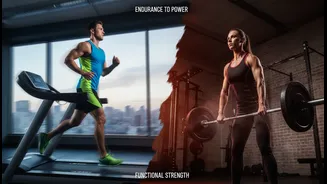 How to transition from cardio routines to heavy weightlifting for functional strength