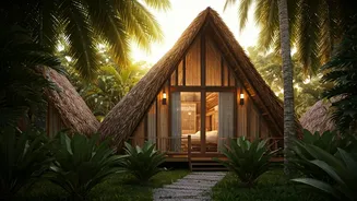 Newlyweds Co-Design Cozy Wooden Eco Honeymoon Cabins In Bali