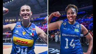 Duelo Ana Cristina e Antropova pode definir vitorioso de Brasil e Itália