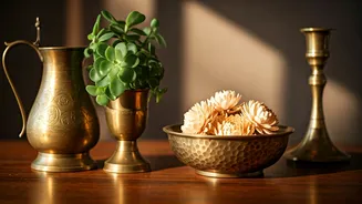 Upcycled Brass Vessels Win Best Interior DIY This Week