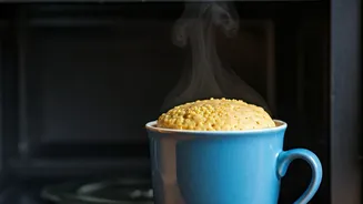 Satisfy Sweet Cravings Using 1 Minute Microwave Millet Mugs