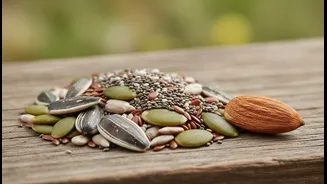 Portion Control Matters Because Nutrient-Dense Seeds Are Also Energy-Dense