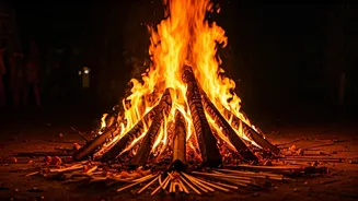 Andhra Pradesh Celebrates Bhogi with Traditional Fervor