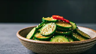 The Korean Cucumber Recipe Trend Keeps Growing