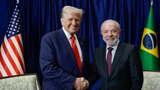 Lula e Donald Trump se encontram informalmente durante agenda oficial do G7 na França