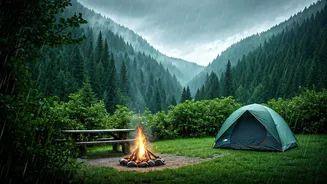 Adventure Begins At These Rainy Campgrounds