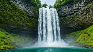 Wettest Places On Earth Witness Dramatic Peak Waterfall Runoff volumes