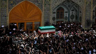 Ayatollah Ali Khamenei buried in Mashhad after week-long funeral ceremonies
