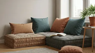 Cozy Reading Nooks With Modular Cushions Trend in Apartments