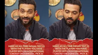Rahane's all-time XI has three massive omissions
