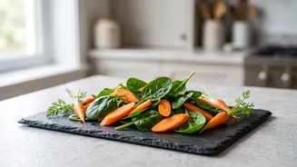 Carrots Versus Spinach Nutrition: Beta-Carotene in Orange Carrots
