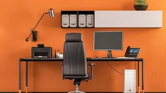 Fix desk setup to stop back pain